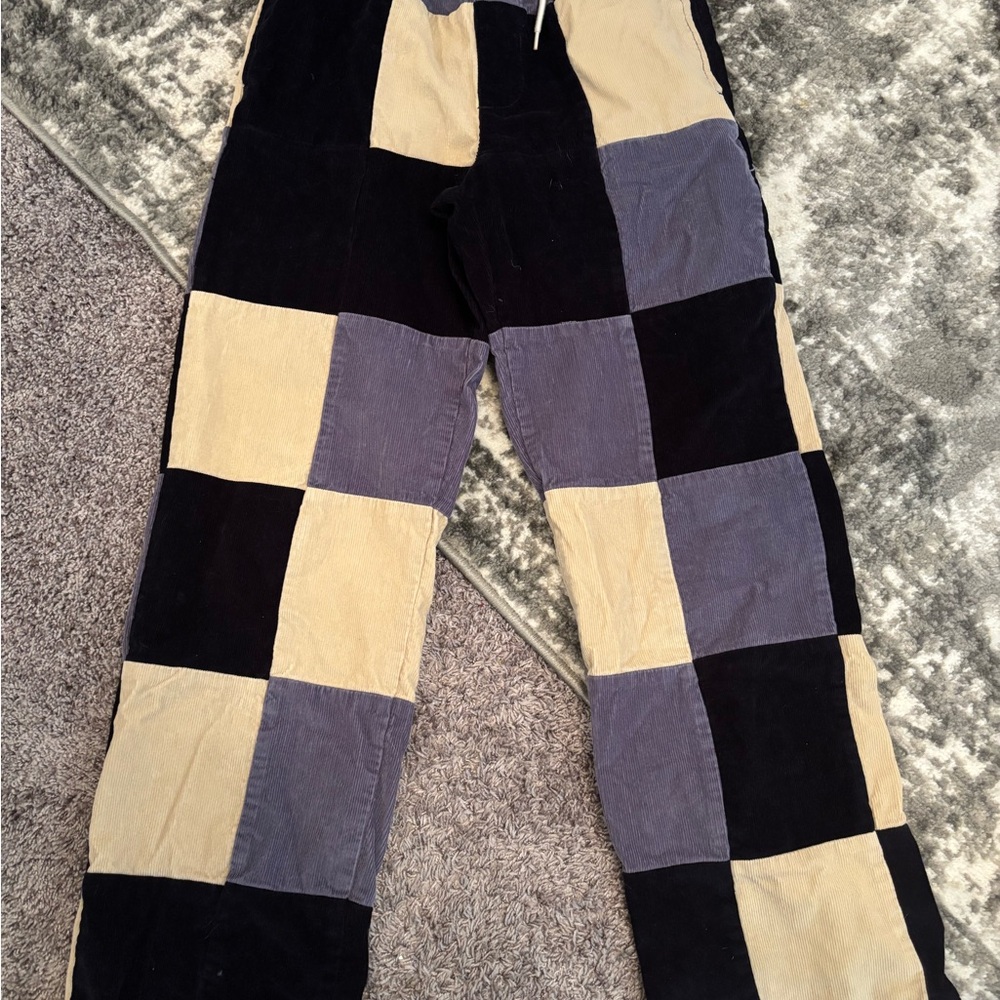 Patchwork Corduroy Pants - Urban Outfitters